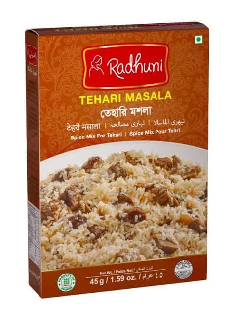 Radhuni Tehari Masala 45g